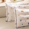 Image 71: Breathable Pure Cotton Kids Pillowcase Pair