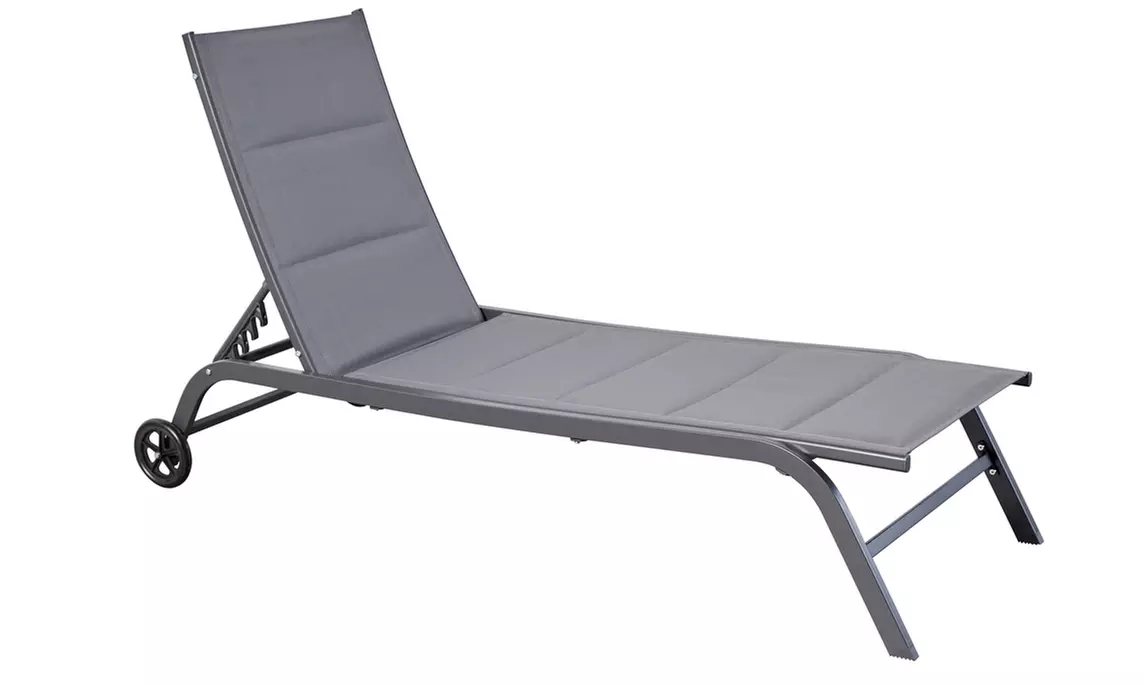 Lot de 2 transats en aluminium AUCKLAND, Kokoon