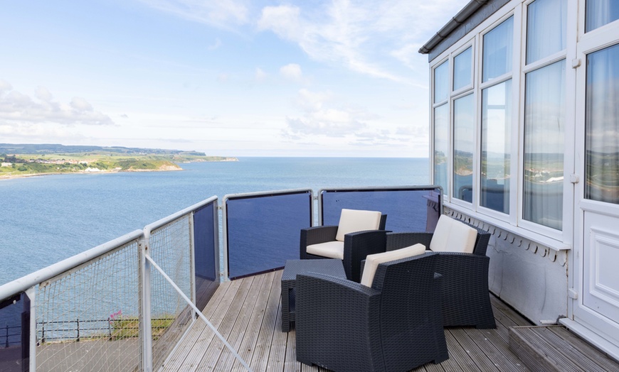 Image 2: Scarborough: Seaview Double Room w/ Optional Breakfast, Dinner & More