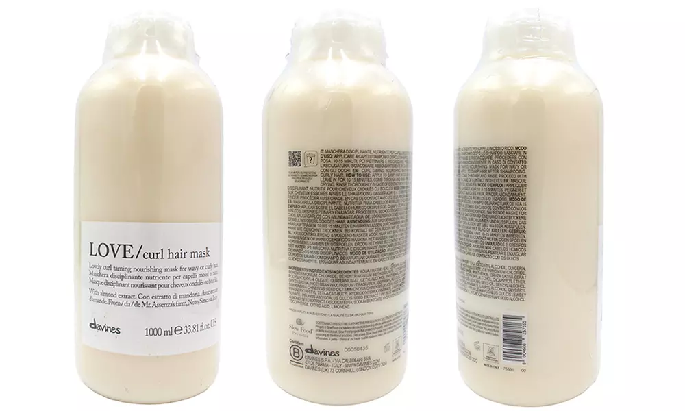 Davines LOVE Curl Hair Mask for Wavy or Curly Hair 1000ml / 33.8 fl.oz