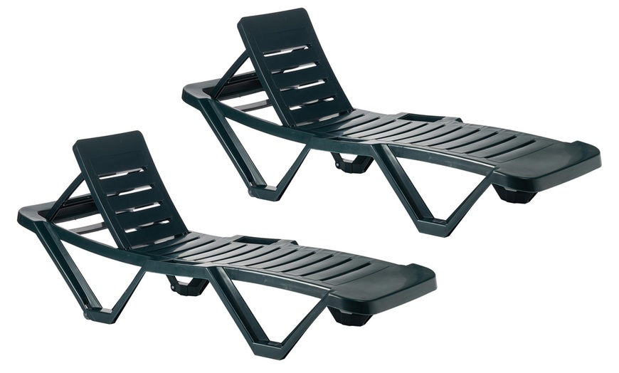 Image 13: Adjustable Sun Lounger