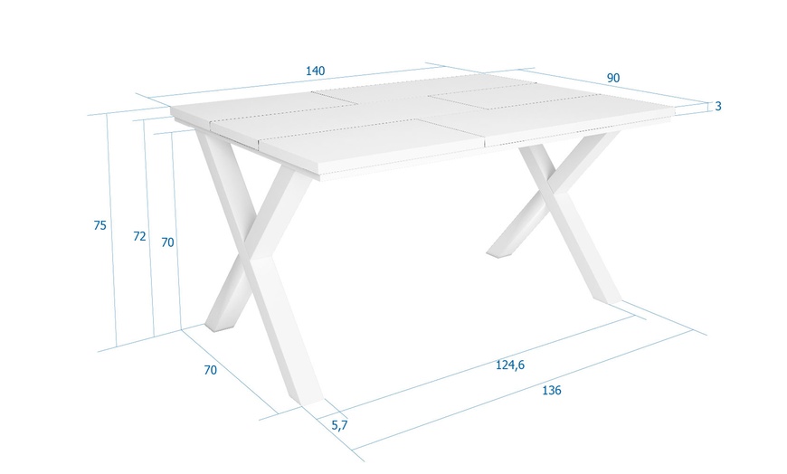 Image 33: Table en bois style rustique