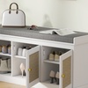 Image 6: HomCom Shoe Storage Bench 