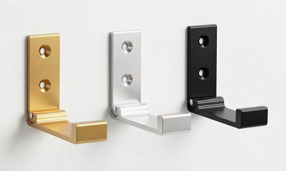 Three-Piece Foldable Wall Hooks