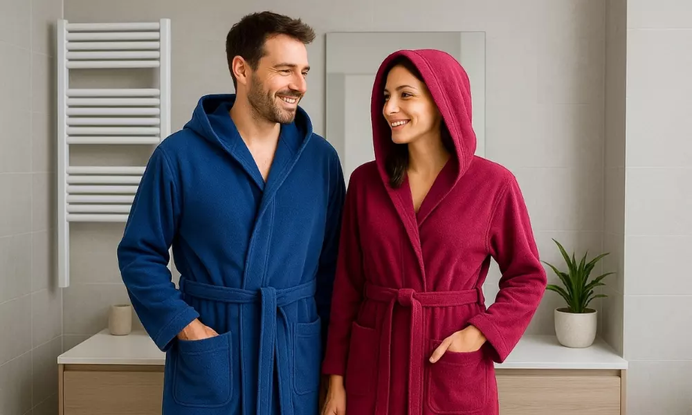 Accappatoio in microfibra Fancy Home