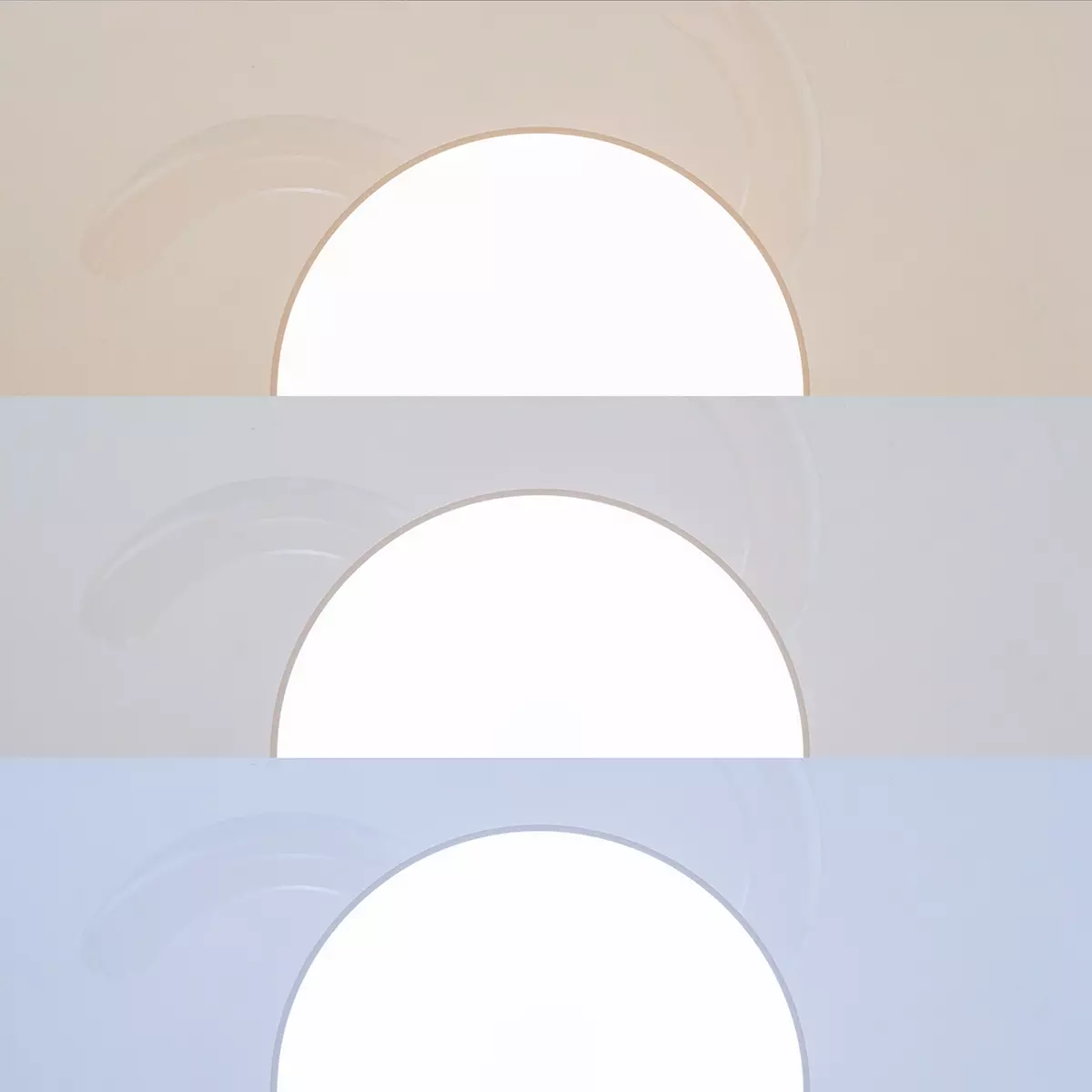 Ventilateur plafond InnovaGoods avec éclairage et pales rétractables