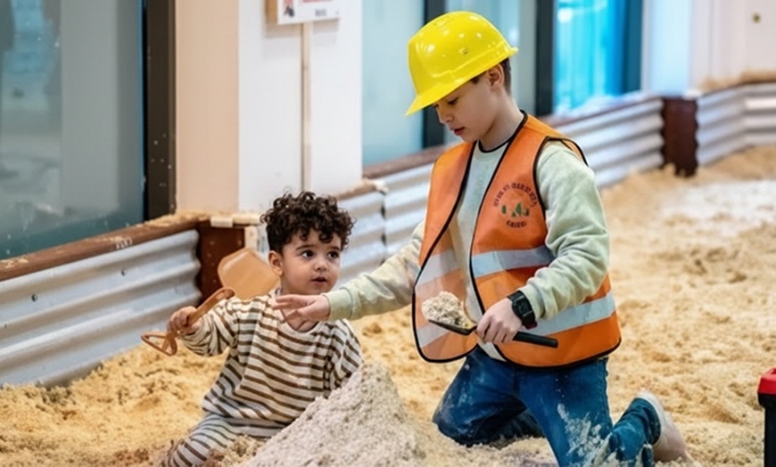 Image 3: Kids Play Pass to Melbourne's Largest Indoor Sandpit with Toys & More