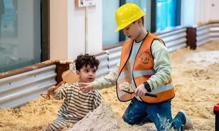 Kids Play Pass to Melbourne's Largest Indoor Sandpit with Toys & More