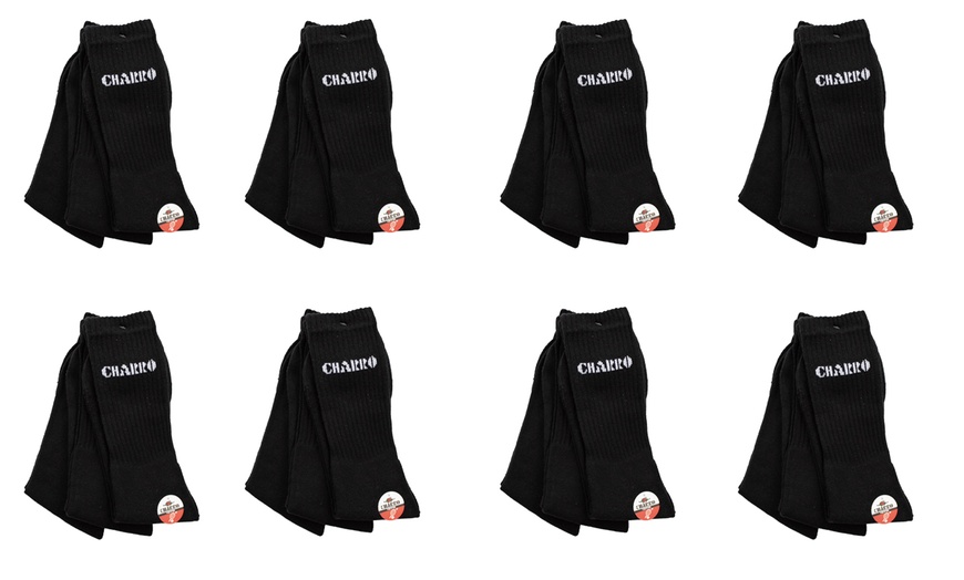 Image 19: Pack de 6, 12 o 24 pares de calcetines de caña media de El Charro