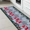 Image 21: Antislip keukentapijt met kerstpatroon