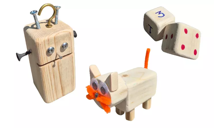 2 Hour Hands-On Woodworking Adventure for 1, 2, or 4 Guests