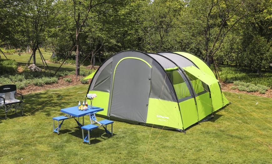Image 29: Tiendas de campaña con gran espacio e impermeabilidad Kingcamp