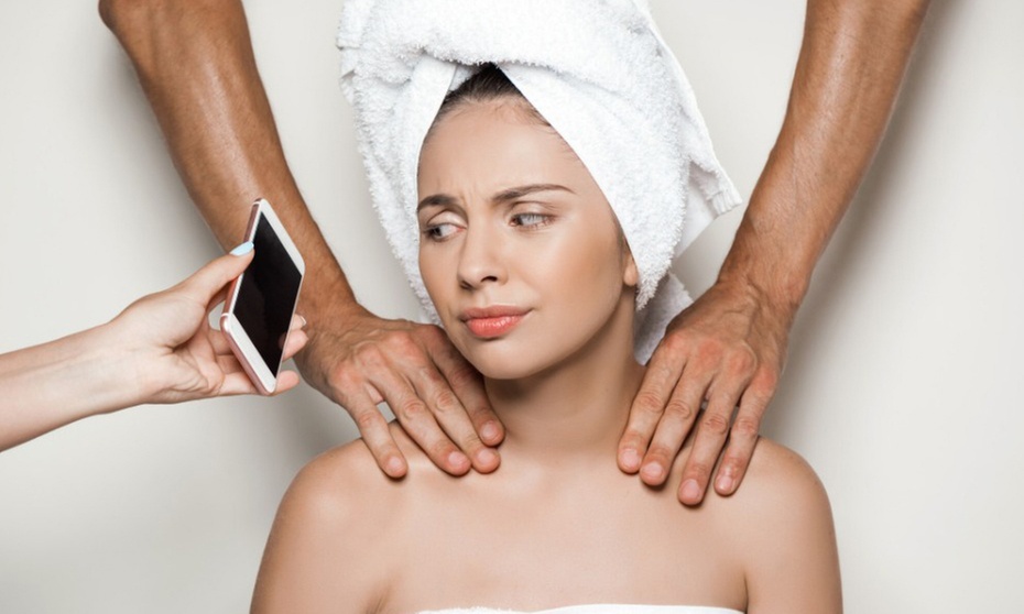 Limpieza facial con mascarilla y tratamiento capilar con masaje