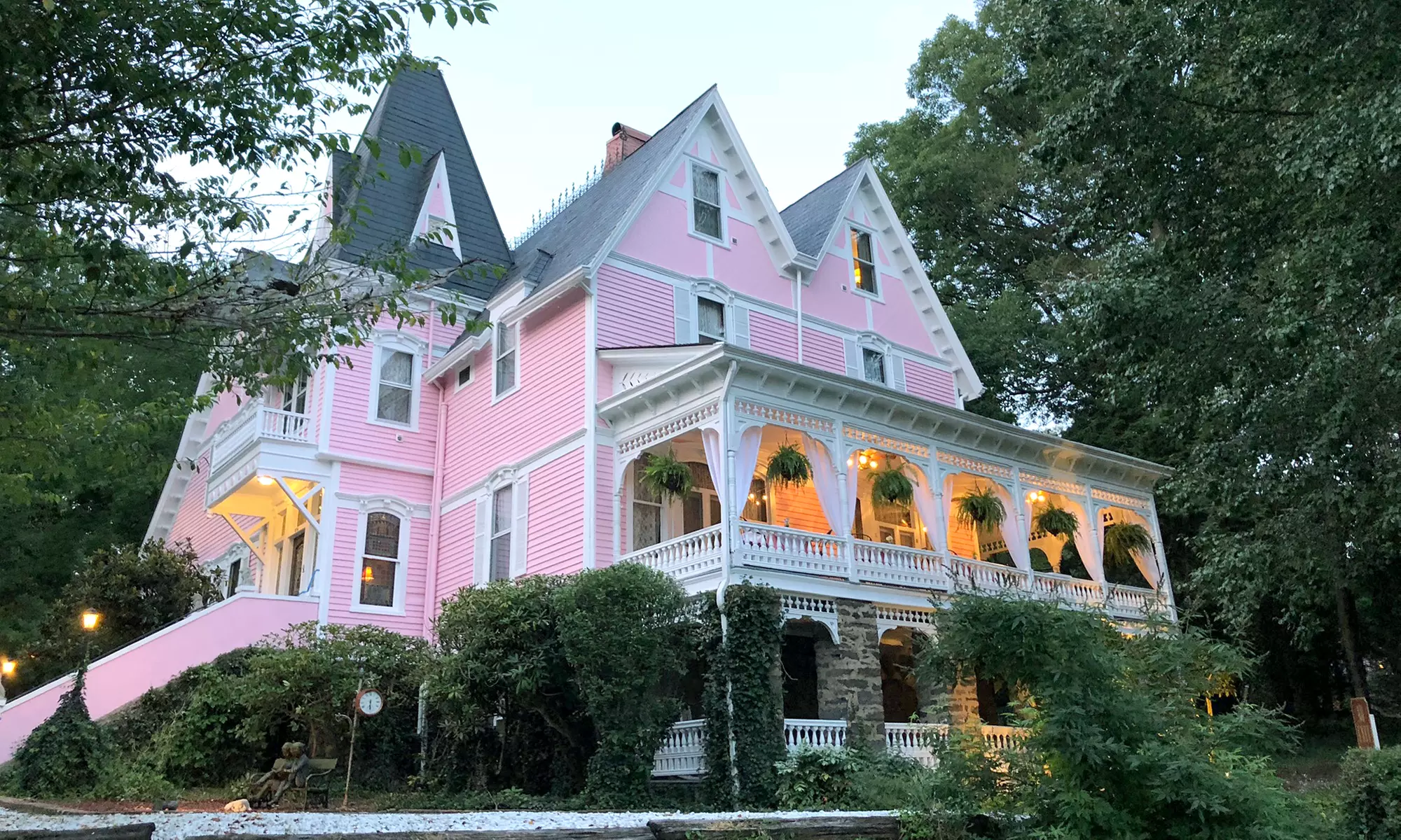 Hotel Stay at Historic Cedar Crest Inn in Asheville, NC