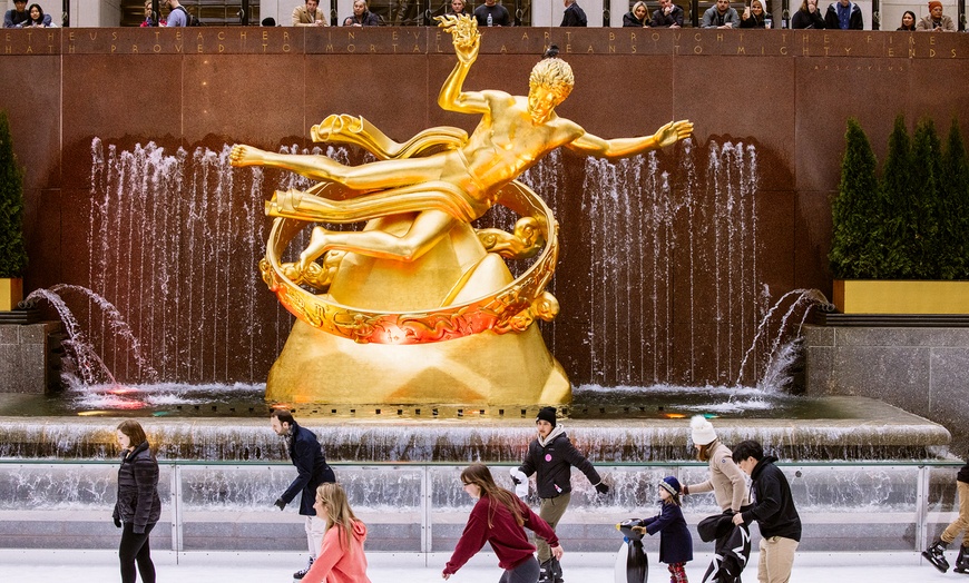 Image 2: Up to 54% Off Ice Skating at The Rink at Rockefeller Center