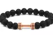 Men's Natural Stone Dumbbell Bracelet by Akor - Second Medium