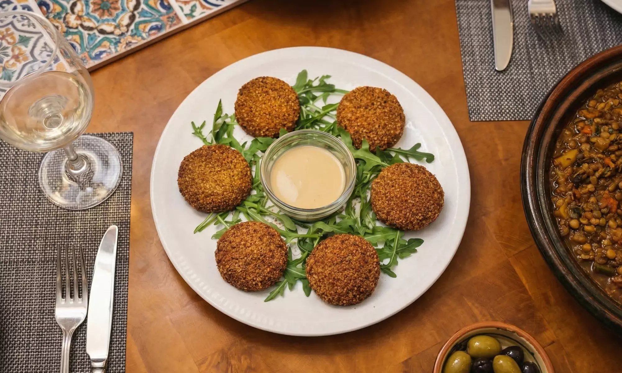 Degusta la cocina árabe: menú degustación completo para 2 o 4 personas