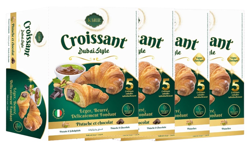 Image 21: Paquete de 5 croissants estilo Dubai con sabor a elegir de Kabir-BNL