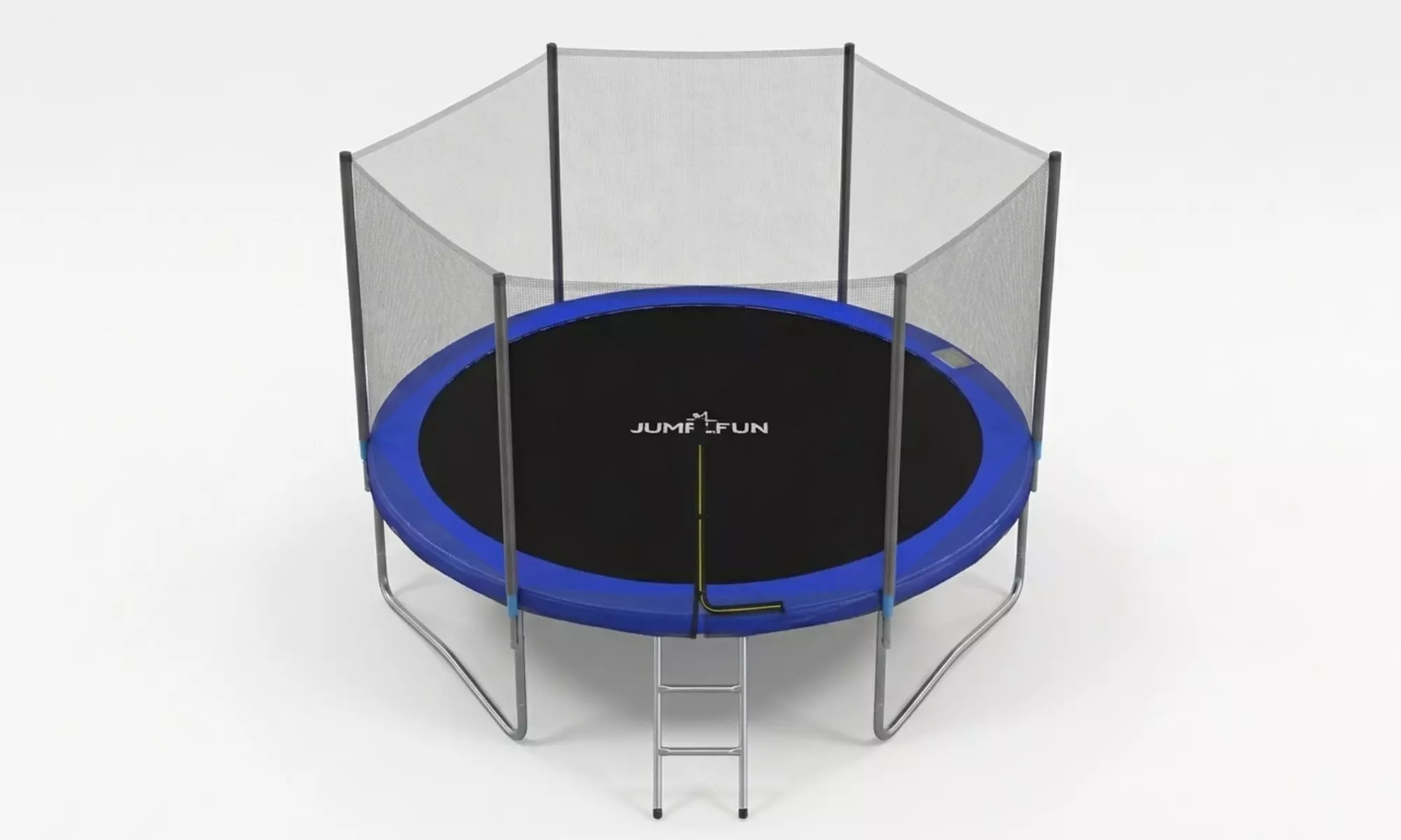 Jump4fun trampolines en accessoires voor in de tuin in formaat en model naar keuze
