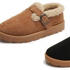 Image 2: Warm Fleece Lined Ankle Boots