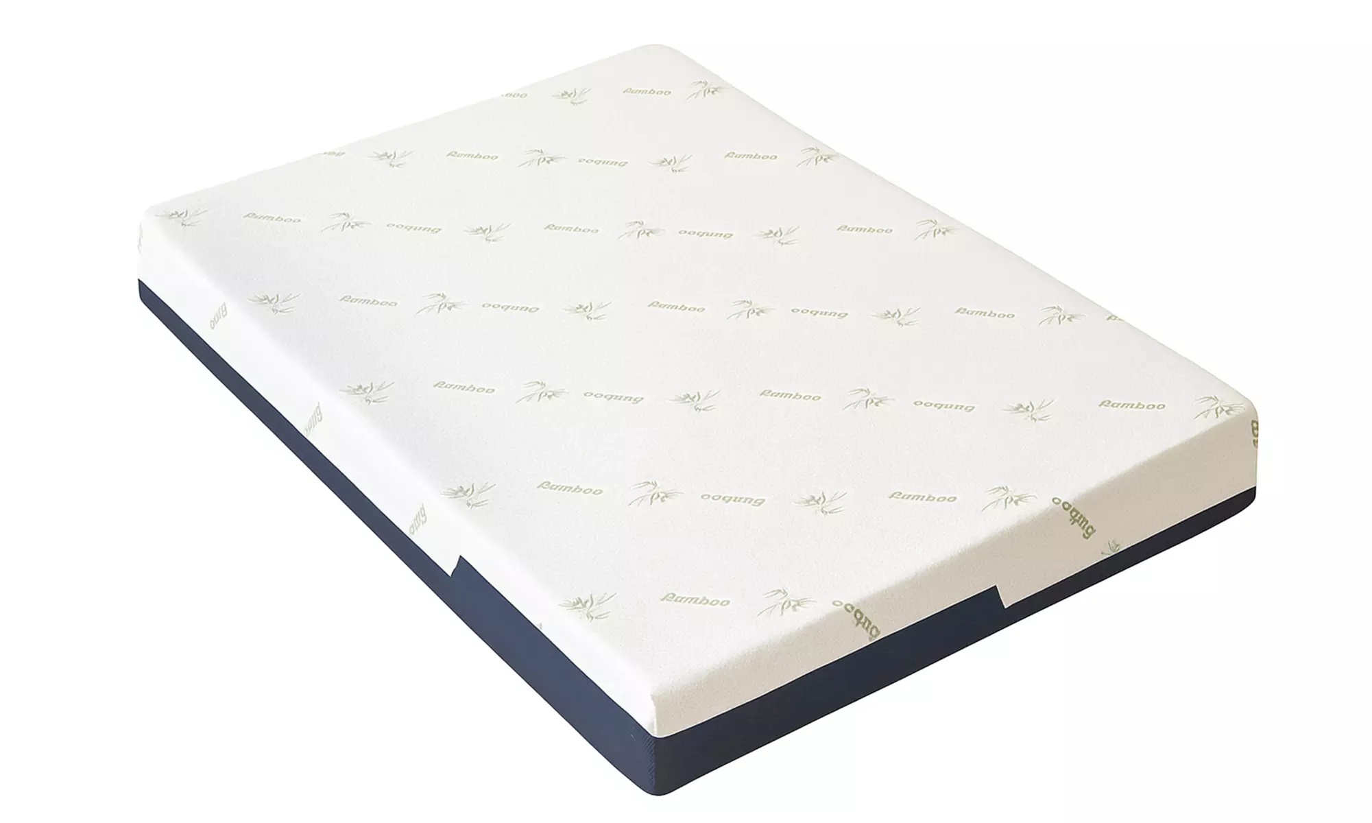 Matelas mémoire de forme de Sampur, housse bambou