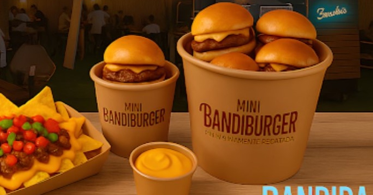 Combos de miniburgers y bebidas en restaurante de Torremolinos, Málaga