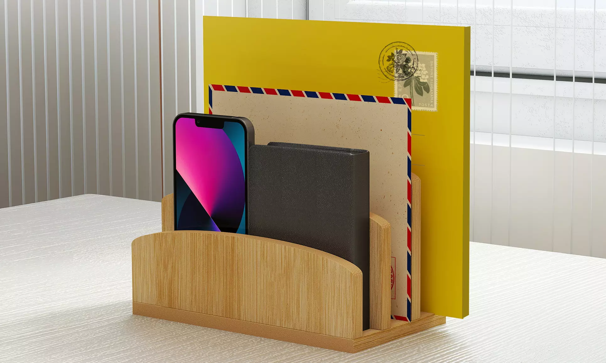 Bamboo Desk Organisers Collection