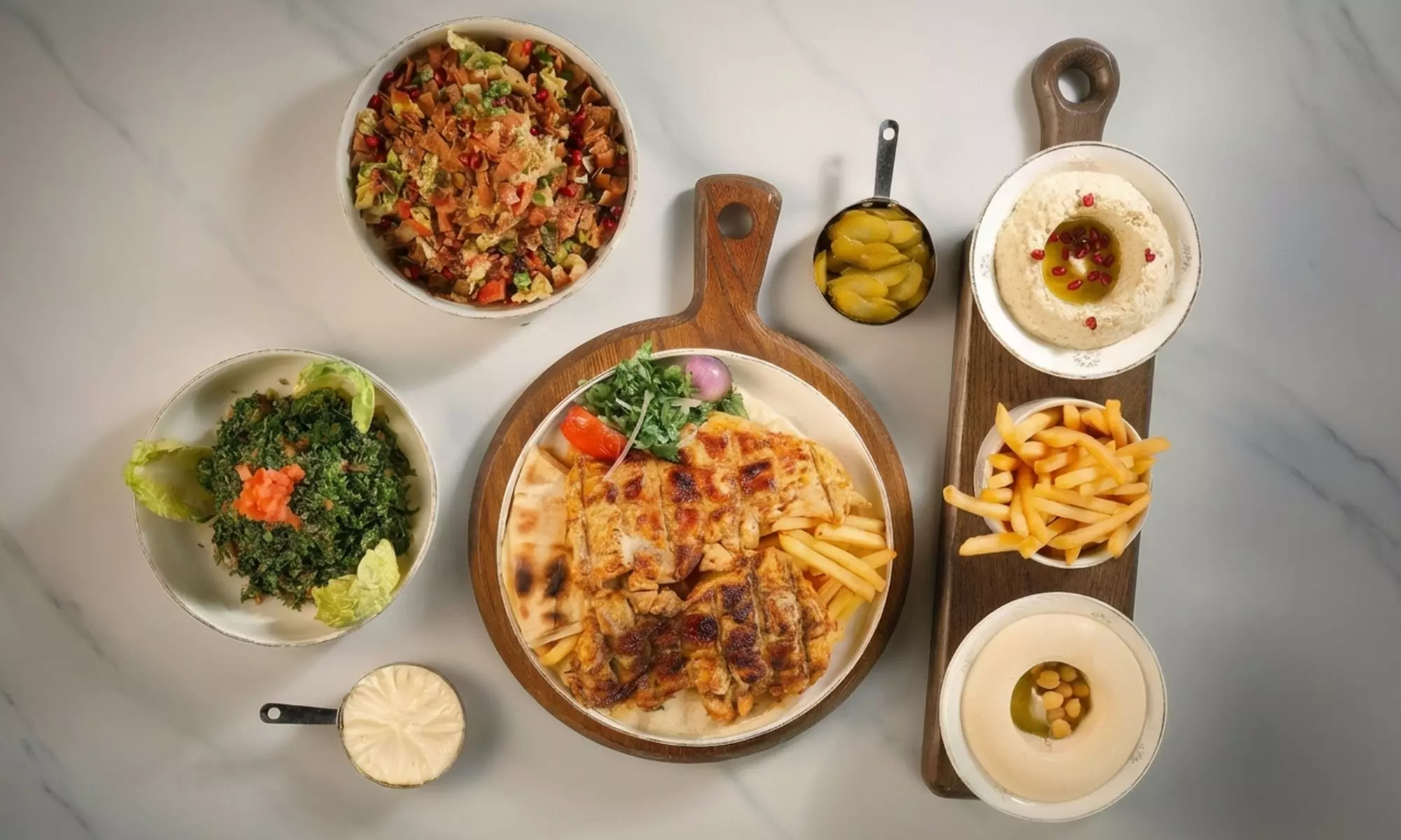 Ramadan Iftar Buffet at Derwandi Lebanese Restaurant Abu Dhabi