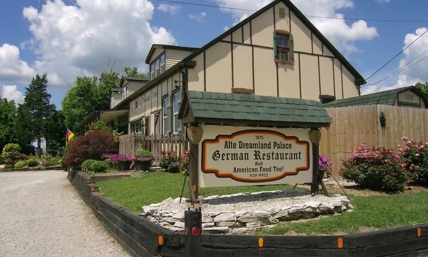 Image 2: Enjoy German Cuisine Dining & Gift Shop Credits @ Historic Foster Pond