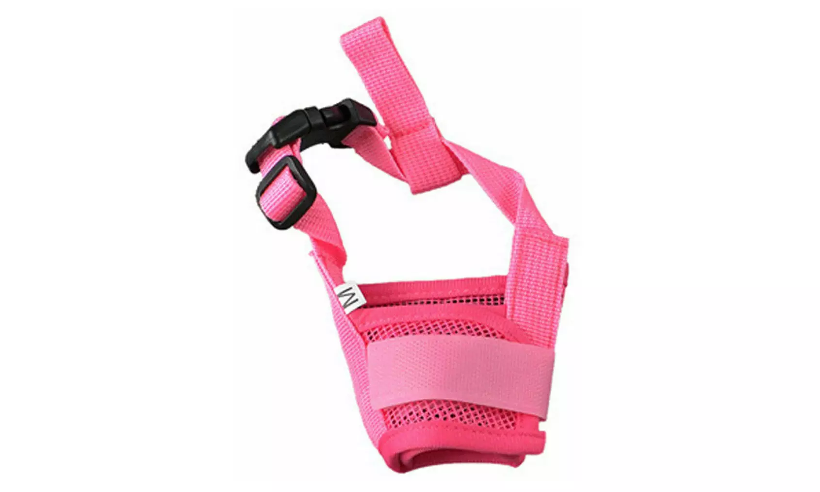 US 3-6 Dog Mask Soft Mesh Muzzle Mouth Cover Adjustable Grooming Anti Bark Bite