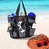 Image 2: Bolsa de playa de malla para playa