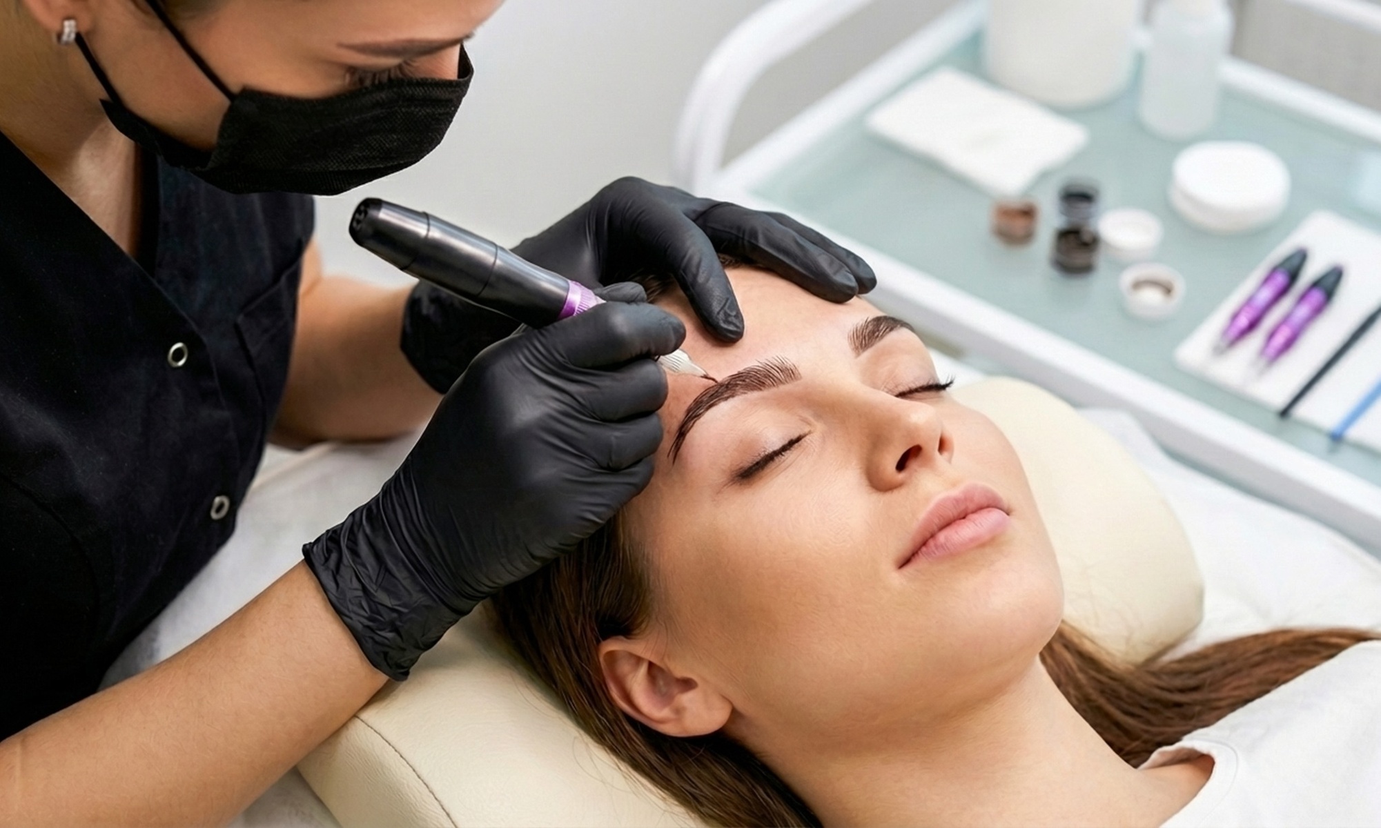 Eyebrow Microblading or Powder Brows for Natural Defined Brows