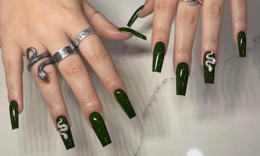 Image 3: Gel Mani-Pedi & Acrylic Full Set Nail Enhancement Packages