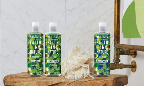 Faith In Nature Unisex Orange 400Ml Natural Hair Care: Grapefruit & Conditioner/One