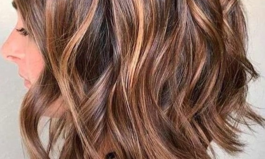 Image 3: Full Color, Highlights, Haircut, Conditioning, Blowdry 