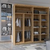 Image 12: Moscow Sliding Wardrobe with Central Mirror 