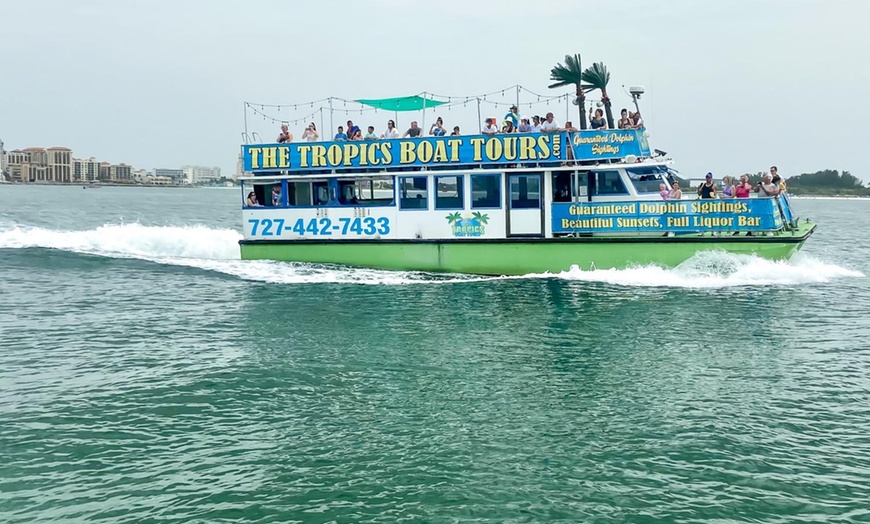 Image 3: Clearwater Beach Fun w/ Dolphin Sightings, Captain Memos & White Sands