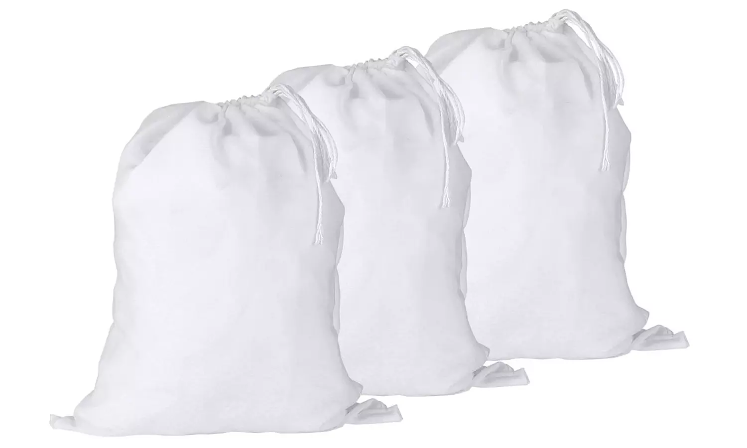 3x Organic Cotton Nut Milk Bag Reusable Food Strainer Brew Coffee Cheese Cloth