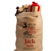 Image 3: Spread holiday cheer with Personalised Christmas Hessian Sacks