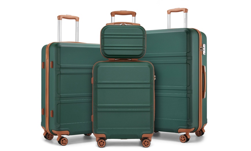 Image 13: Travel Suitcase with 360° Spinner Wheels and TSA Locks