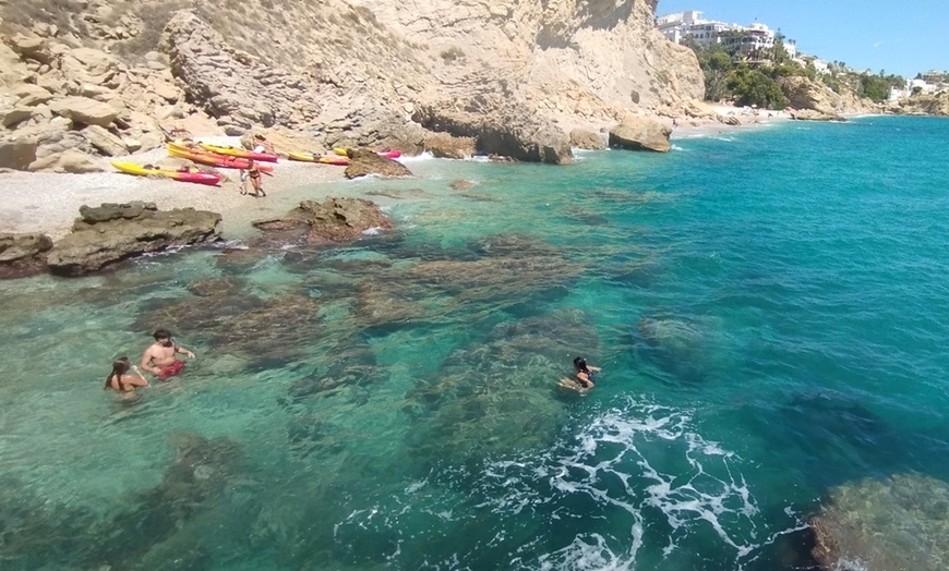 Image 12: Ruta en kayak y snorquel en las calas de Villajoyosa para 1, 2, 4 u 8