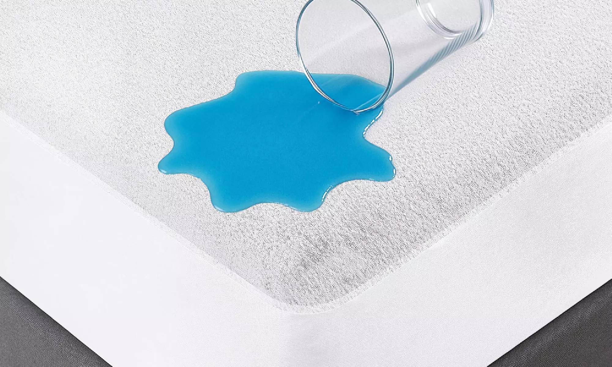 Housse de matelas imperméable en coton et microfibre