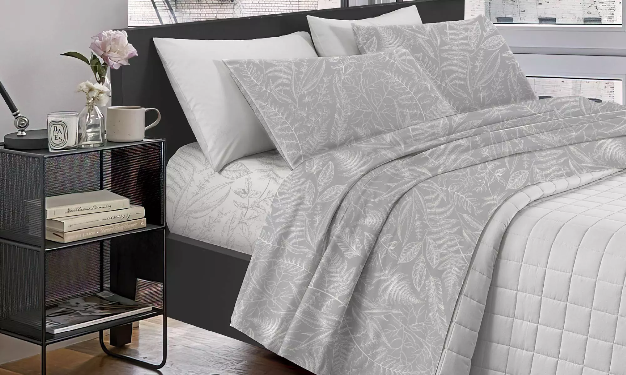 Completo lenzuola matrimoniale Nicoletta in cotone