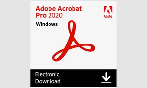 Adobe Acrobat Pro 2020 for Windows PC - Lifetime Access