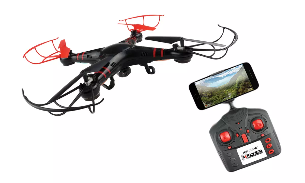 Xtreme 6-Axis Quadcopter with HD Live Streaming - Primary Image