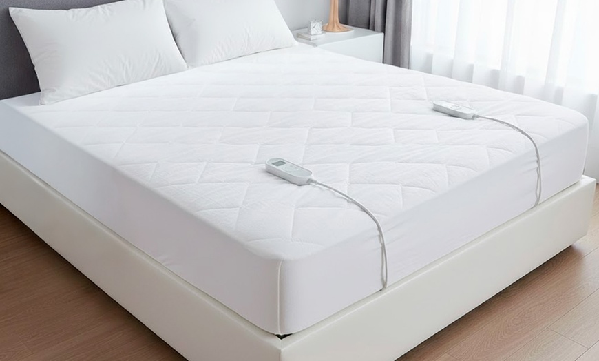 Image 1: Scaldaletto elettrico con doppio controllo