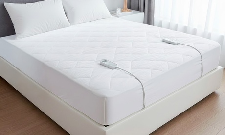 Bricozone Unisex Scaldaletto Elettrico Con Doppio Controllo: 160 X 140 Cm