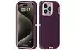 For iPhone 15 Pro Max 6.7 inch Case Heavy Duty Shockproof Rugged Hard Cover - Second Medium