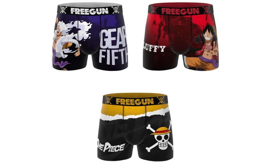 Image 11: Lot de 3 boxers homme Freegun en microfibre  