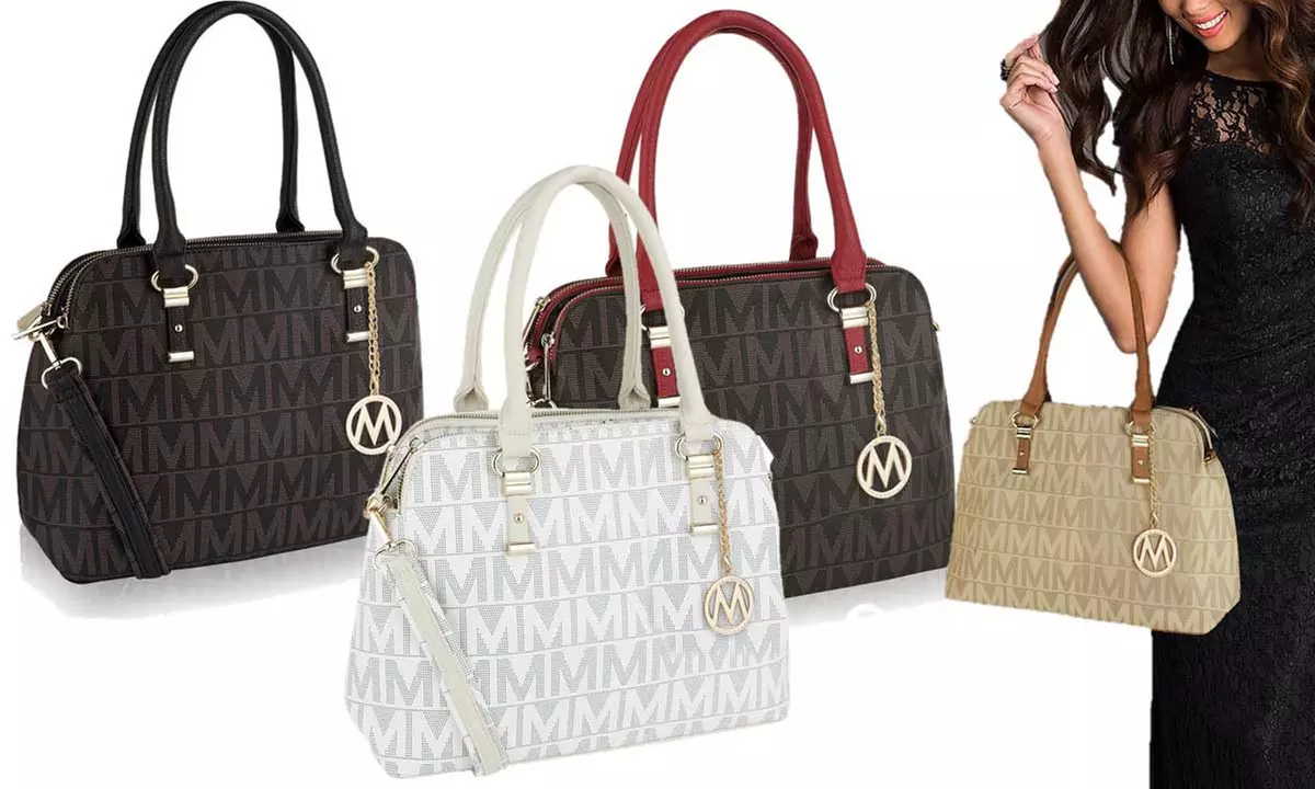 MKF Collection by Mia K. Farrow M Signature Moda Satchel Bag - Primary Image